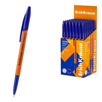 EK-63089 Golyóstoll Kék Slender Stick Orange