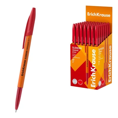 EK-63091 Golyóstoll Piros Slender Orange Stick
