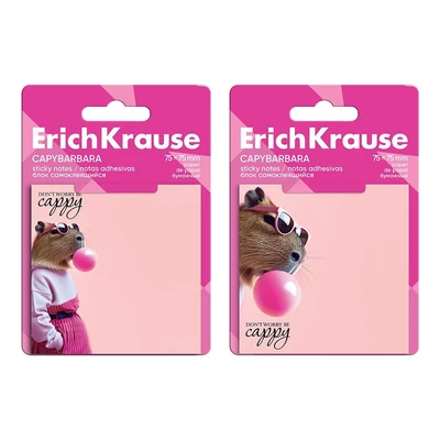 EK-63180 Jegyzettömb CapyBarbara 50lap 75*75mm