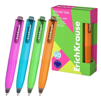 EK-63686 Golyóstoll Kék Pocket Pen NEON