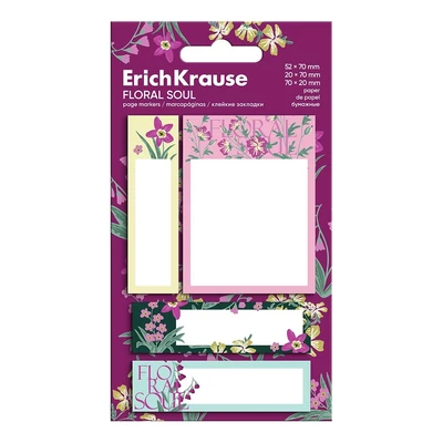 EK-63793 Jelölőcímke Floral Soul 80lap