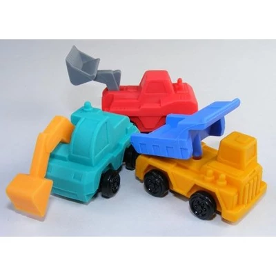 ER-KEN001 Radír Építési járművek 3 féle