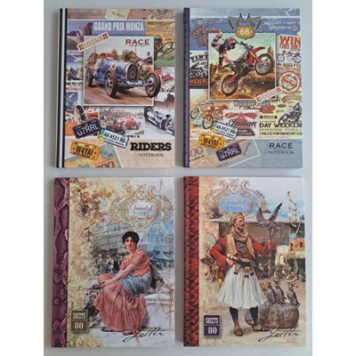 FC-1565-16301 Notesz vonalas A5 80lap Mix