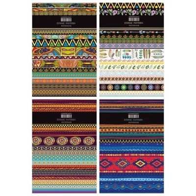 FC-16283-86v Notesz vonalas A5 80lap Ethnic pattern