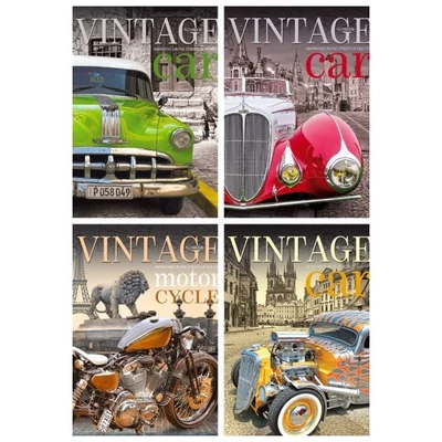 FC-17108-11 Notesz 145*197mm 80lap Vintage Car