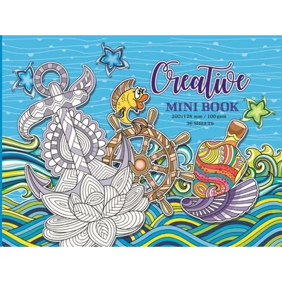 FC-17224 Creative mini kifestő 200*128mm kék
