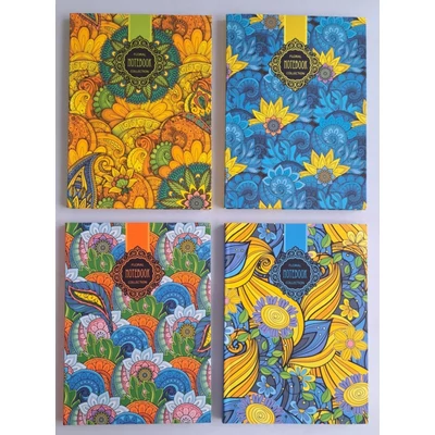FC-1784-87v Notesz vonalas 145*197mm 80lap Floral