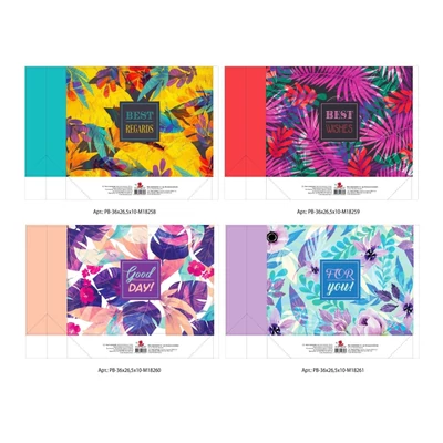 FC-18258-61 Ajándéktasak 36*26,5*10cm 4féle minta