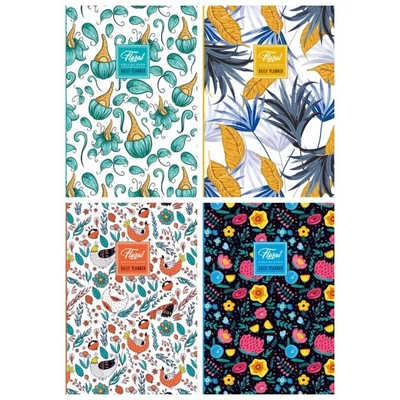 FC-18314-17s Notesz sima 125*200mm 80lap Floral collection