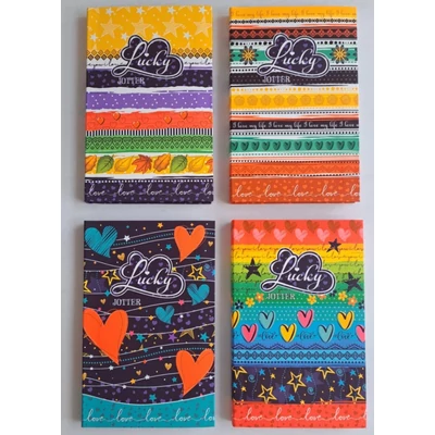 FC-18350-53s Notesz sima 105*165mm 80lap Lucky jotter