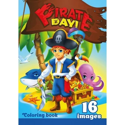 FC-22151 Kifestőkönyv A/4 Pirate day