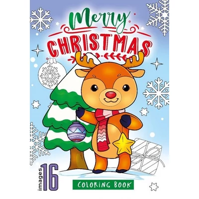 FC-22188 Kifestőkönyv A/4 Merry christmas