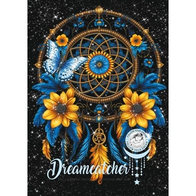 FC-24001 Kifestő felnőtteknek A/4 Dreamcatcher (kék)
