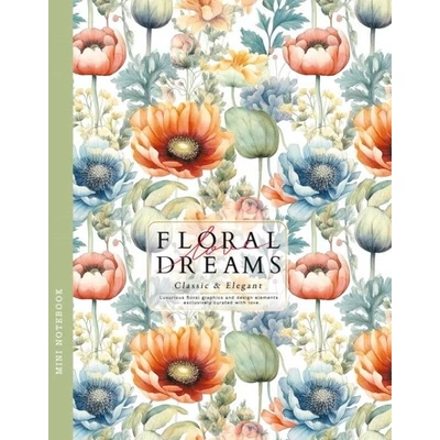 FC-8105-23237v Notesz vonalas 128*165mm 64lap Floral dreams