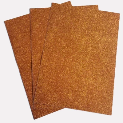 FC-GL250-003 Kreatív Glitteres színes papír A4 3db Arany