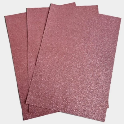 FC-GL250-006 Kreatív Glitteres színes papír A4 3db Rózsaszín