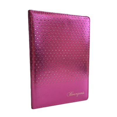 FC-N9003 Notesz PVC kockás A/5 80lap Fényes rózsaszín pöttyös