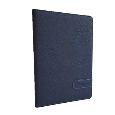 FC-N9076 Notesz PVC vonalas A/5 80lap Gyűrött kék