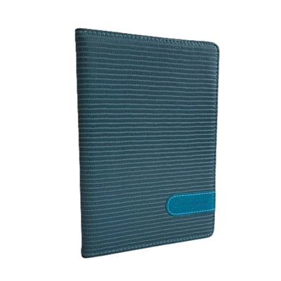 FC-N9083 Notesz PVC vonalas A/5 80lap Kék dombornyomott