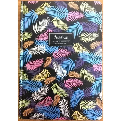 FC-N9555k Notesz kockás A5 64lap Színes levelek