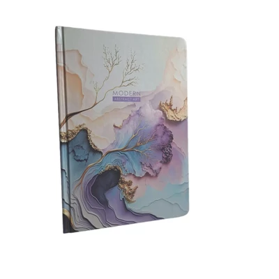 FC-N9574v Notesz vonalas A5 64lap Abstract art