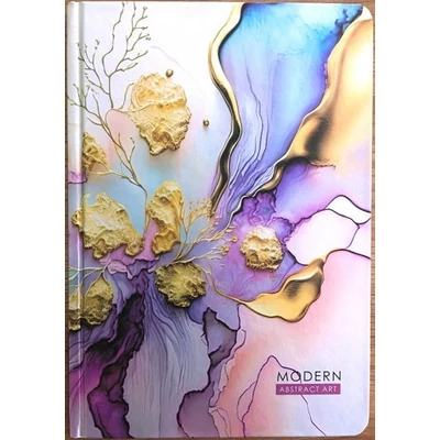 FC-N9575v Notesz vonalas A5 64lap Modern abstract art