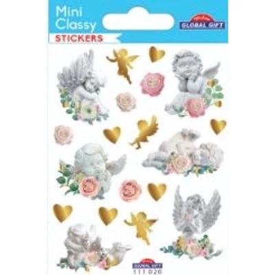 GG-111020 MiniClassy Matrica - Angyalkás 7,5*10cm