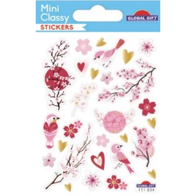 GG-111034 MiniClassy Matrica - Cseresznyevirágos 7,5*10cm