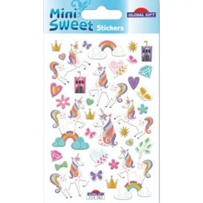 GG-114162 MiniSweet Matrica - Unikornisok 8*12cm
