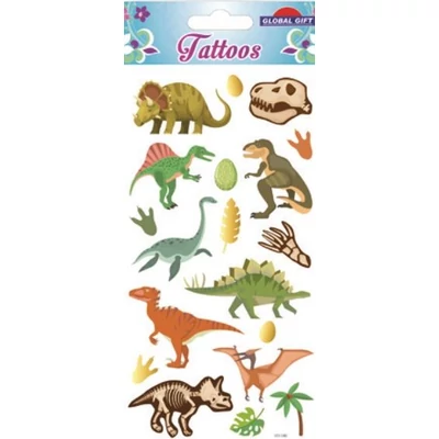 GG-153180 Tattoos Tetováló matrica - Dínós 9*17cm