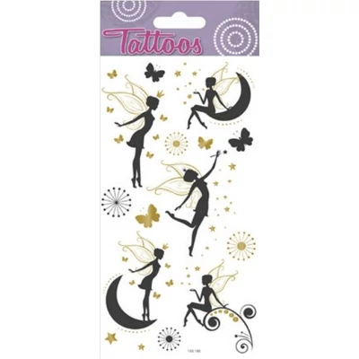 GG-153190 Tattoos Tetováló matrica - Tündérek 9*17cm