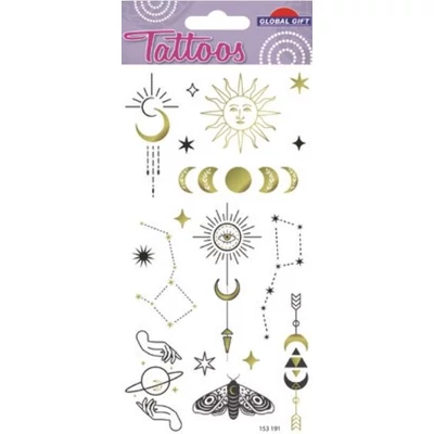 GG-153191 Tattoos Tetováló matrica - Asztro 9*17cm