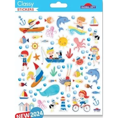 GG-211632 Classy Matrica - Vízi élet 15*17cm