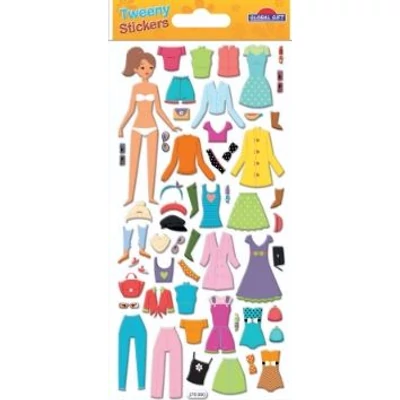 GG-270000 Tweeny Matrica - Női öltözék 9*17,5cm