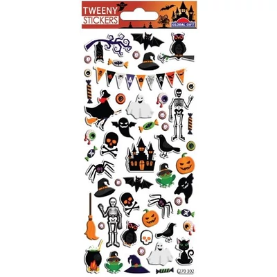 GG-270302 Halloween Tweeny Matrica - Halloweeni motívumok 9*17,5cm