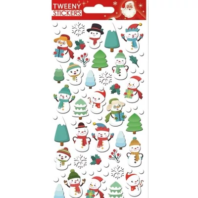 GG-270627 Christmas Tweeny Matrica - Hóemberek 9*17,5cm