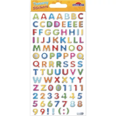 GG-270999 Tweeny Matrica - Holo Betűk 9*17,5cm