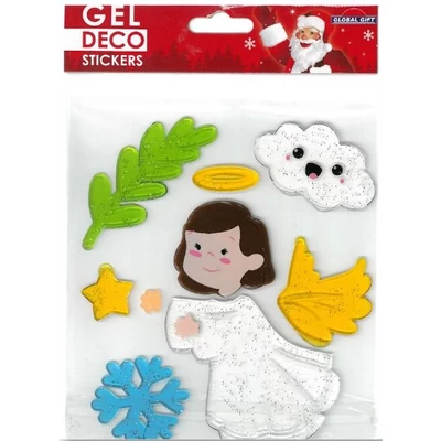 GG-310503 Christmas Gel Matrica - Angyalka 15*17cm