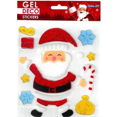 GG-310504 Christmas Gel Matrica - Mikulás 15*17cm