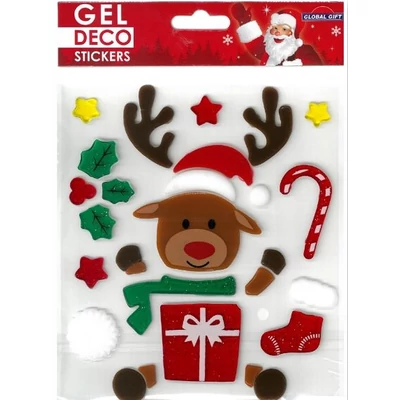 GG-310506 Christmas Gel Matrica - Rénszarvas 15*17cm