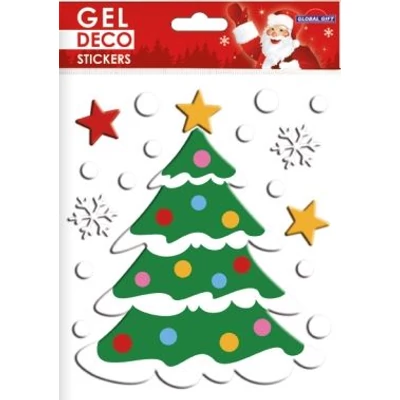 GG-310510 Christmas Gel Matrica - Karácsonyfa 15*17cm