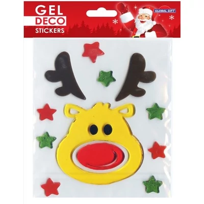 GG-310533 Christmas Gel Matrica - Rénszarvas 15*17cm