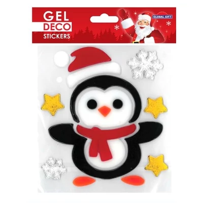 GG-310592 Christmas Gel Matrica - Pingvin 15*17cm