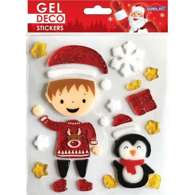 GG-310598 Christmas Gel Matrica - Kisfiú 15*17cm