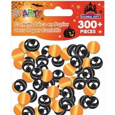 GG-362303 Halloween Sparty konfetti - Ijesztő fejek 8,5*9,5cm