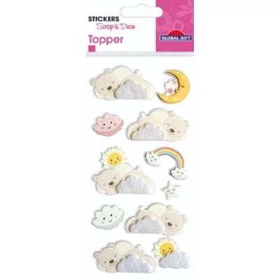 GG-410096 Topper 3D Matrica - Sweet Dreams 7*15cm