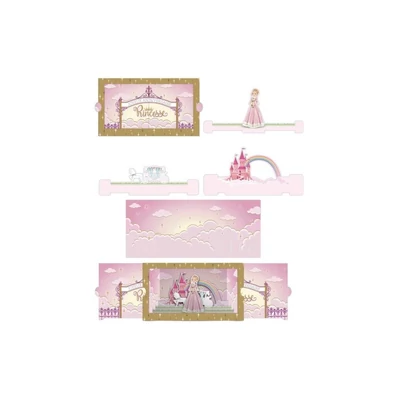 GG-PT-05a Petit Theatre Képeslap 22,4*12cm Happy Birthday Princess