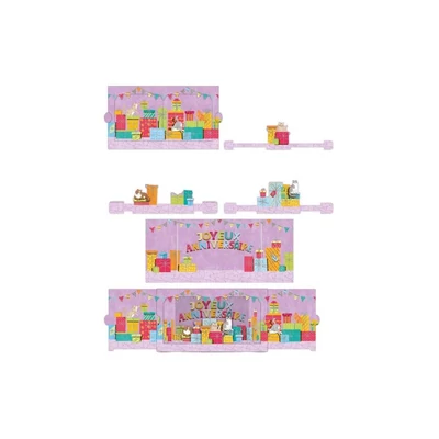 GG-PT-17b Petit Theatre Képeslap 22,4*12cm Happy Birthday Cats