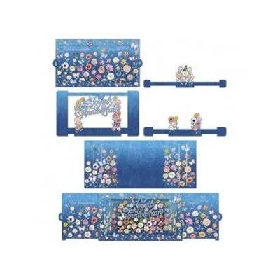 GG-PT-18b Petit Theatre Képeslap 22,4*12cm Happy Birthday French