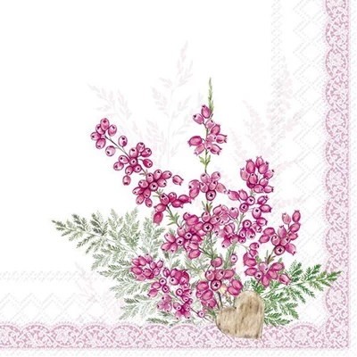 IHR-L1036550 Szalvéta 33*33cm ERIKEN rose